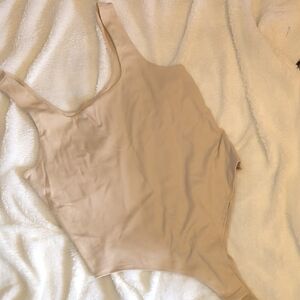 A New Day Taupe Bodysuit